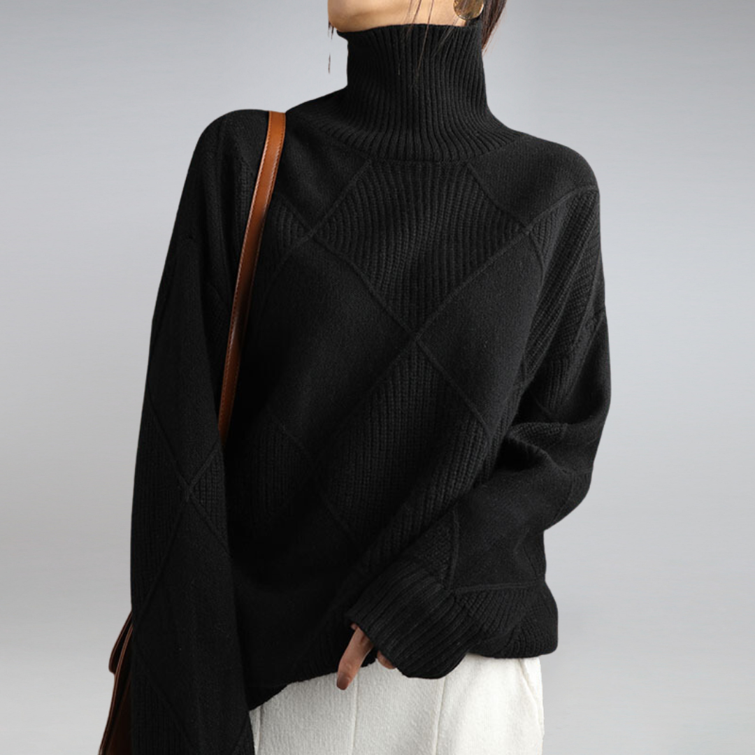 Lira – Weicher Pullover mit Rollkragen