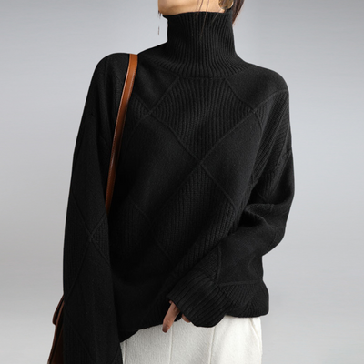 Lira – Weicher Pullover mit Rollkragen