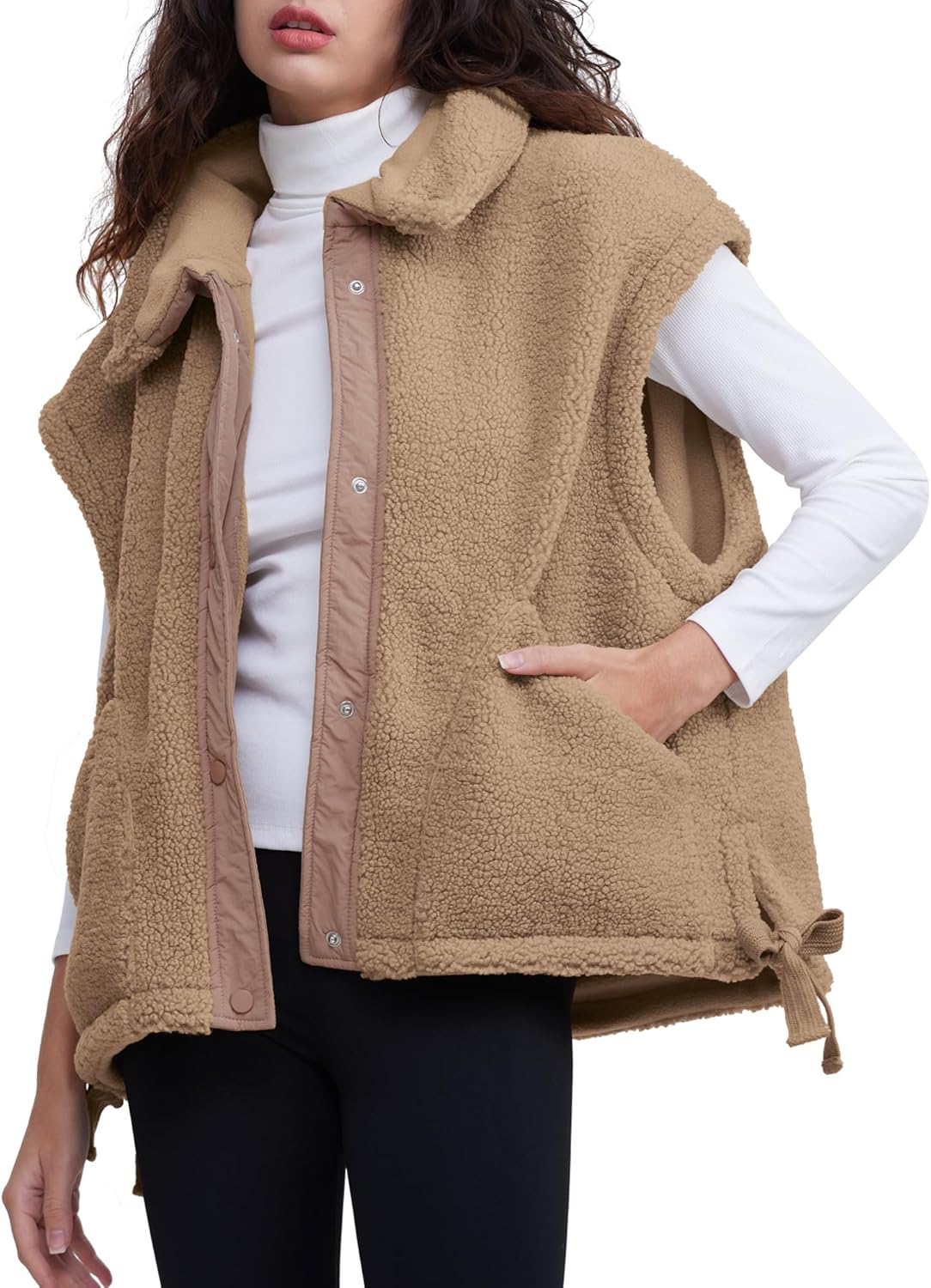 Mirelle™ | Weiches, Taschen-Gilet