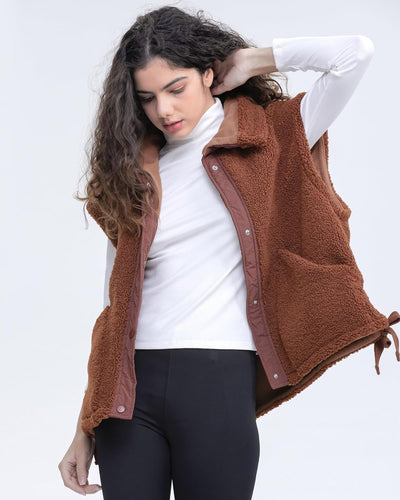 Mirelle™ | Weiches, Taschen-Gilet