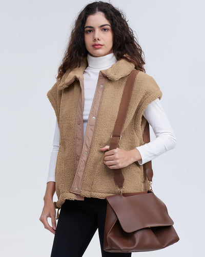 Mirelle™ | Weiches, Taschen-Gilet