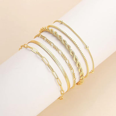 Armband-Set Isabella | Gold