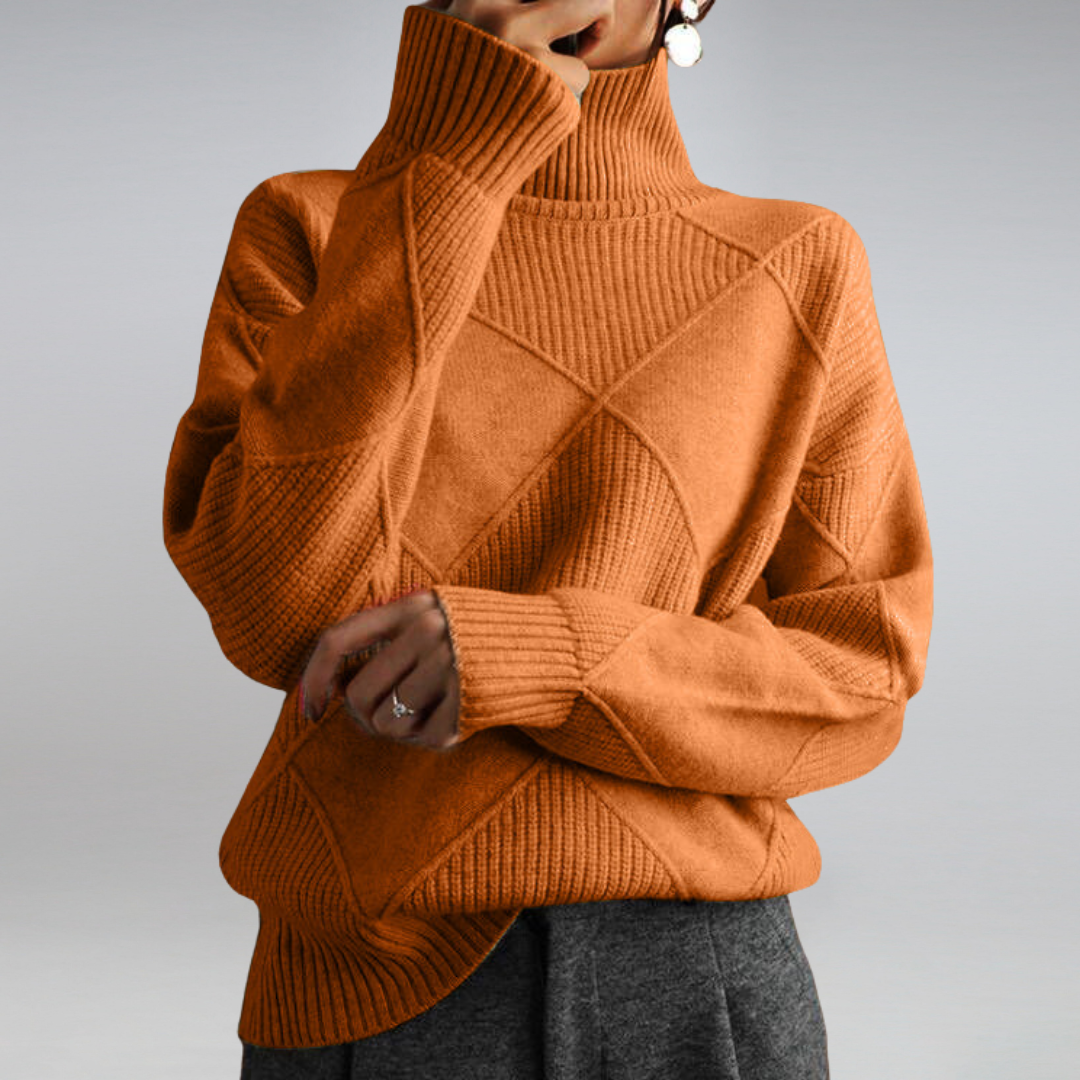 Lira – Weicher Pullover mit Rollkragen