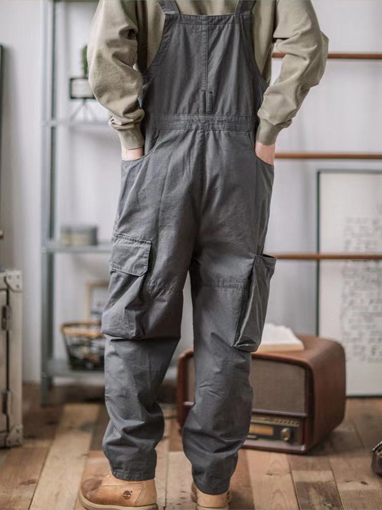 Louis™ | Klassische grüne Latzhose