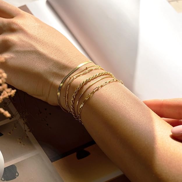 Armband-Set Isabella | Gold