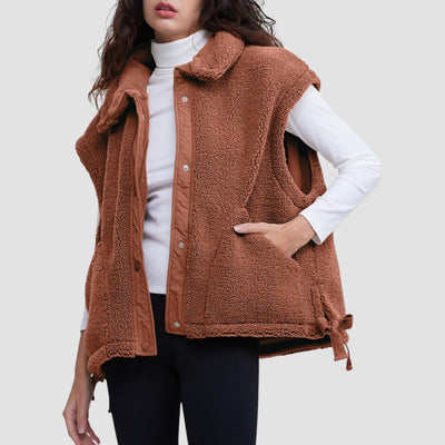Mirelle™ | Weiches, Taschen-Gilet