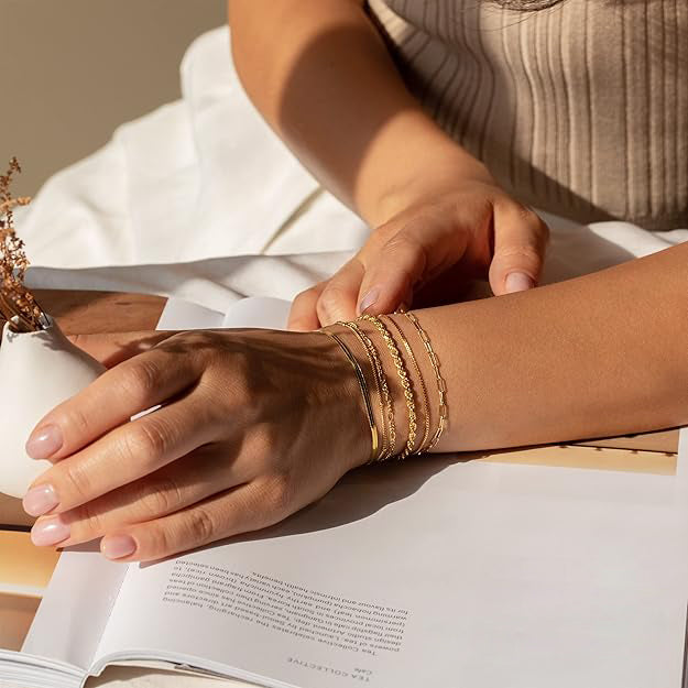 Armband-Set Isabella | Gold