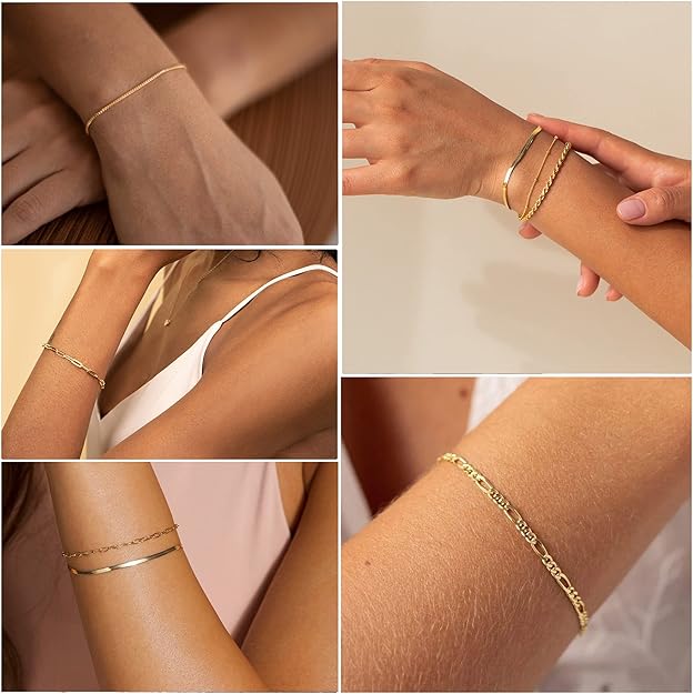 Armband-Set Isabella | Gold