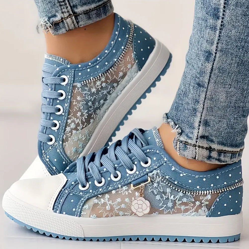 Jeanne | Flache Komfort Sneakers