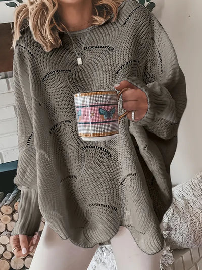 Amélie™ | Übergroßer Strickpullover