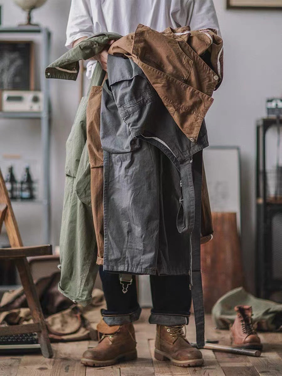 Louis™ | Klassische grüne Latzhose