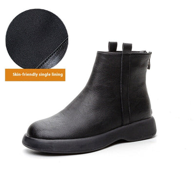 Sophie | Flache Fleece-Stiefeletten
