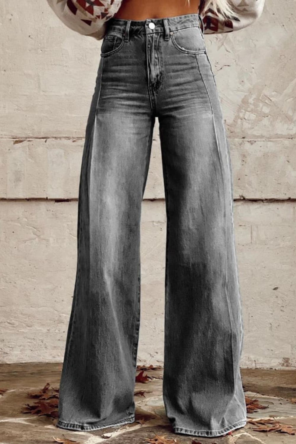 Vittoria | Eleganter Design-Hosen mit weitem Schnitt