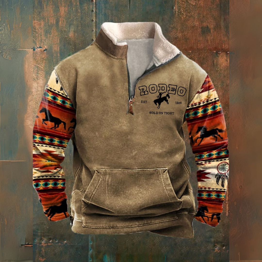 RODEO — Halbzip-Fall-Winterjacke