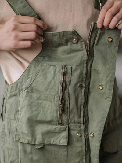 Louis™ | Klassische grüne Latzhose