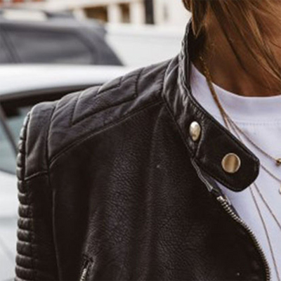 Wójcik™ | Damen Lederjacke