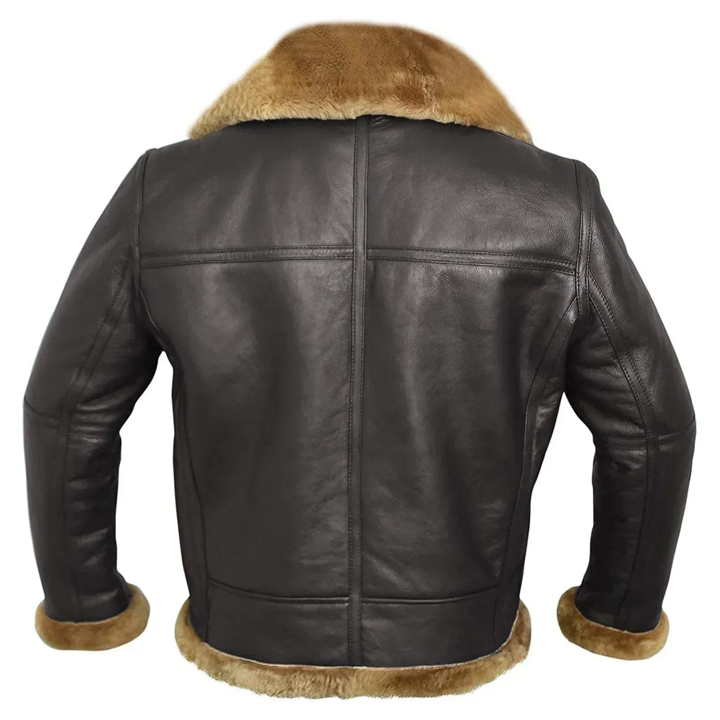 Maverick | Shearling-Lederjacke