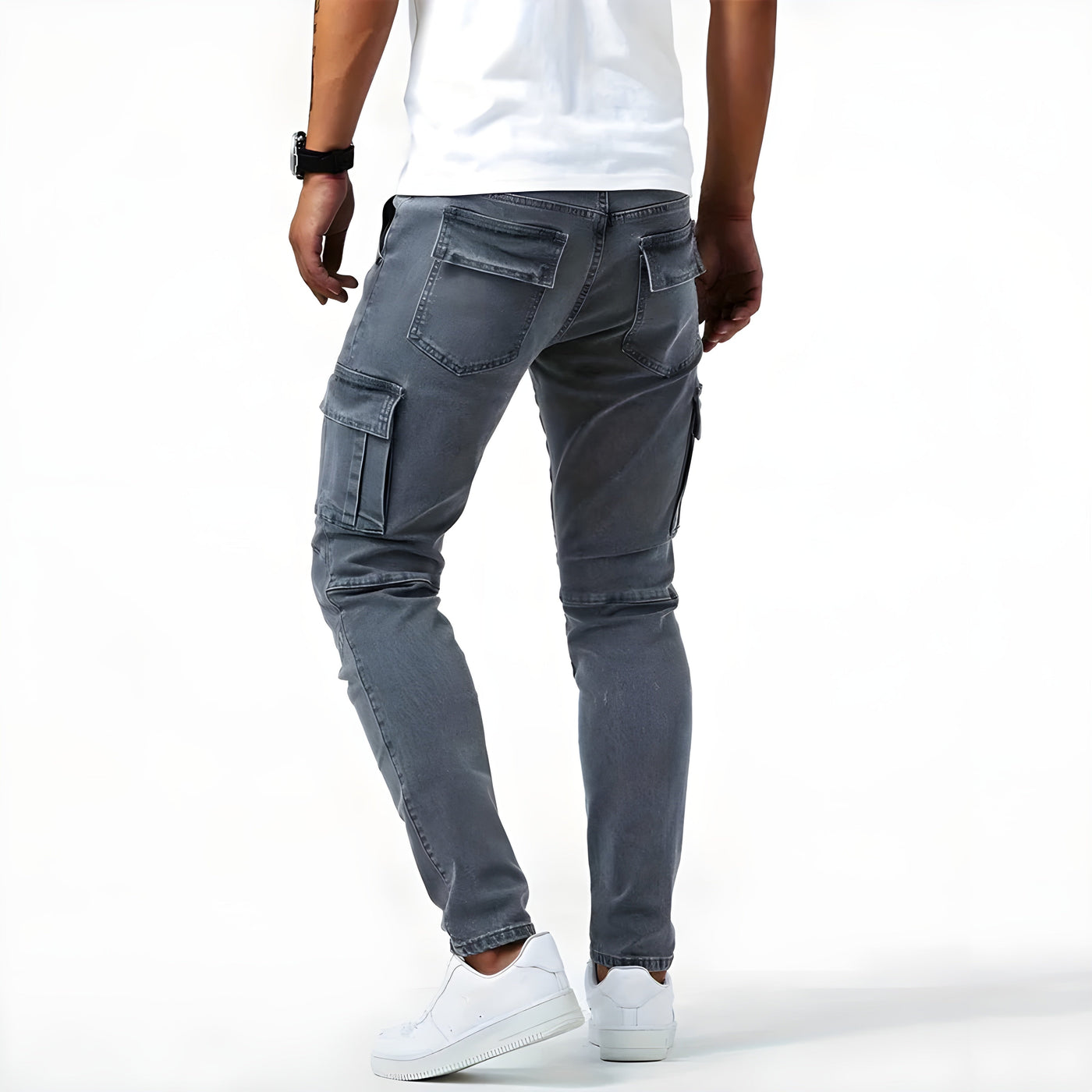 Samuel™ | Stretch Denim Cargo-Hosen