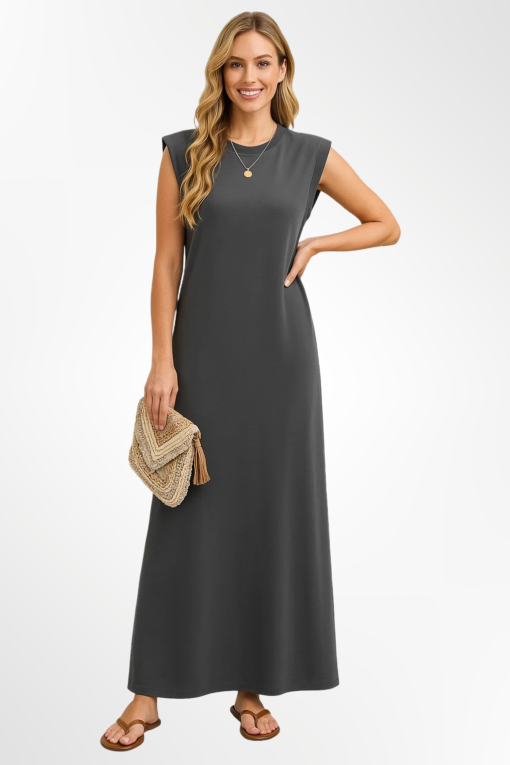 Emma - Langes Fließendes Kleid