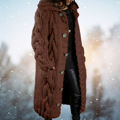 Bella | Eleganter Intrecciato Cardigan für Damen