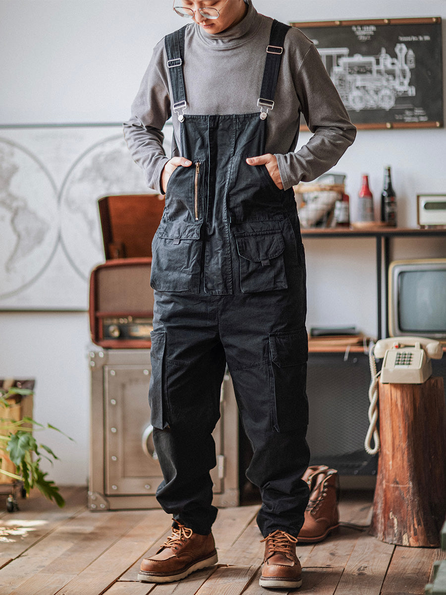Louis™ | Klassische grüne Latzhose