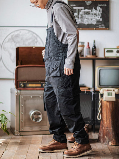 Louis™ | Klassische grüne Latzhose