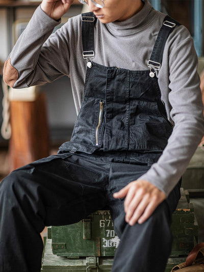 Louis™ | Klassische grüne Latzhose
