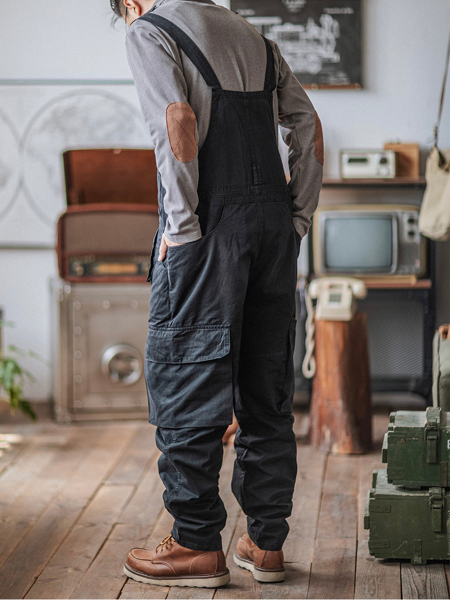 Louis™ | Klassische grüne Latzhose