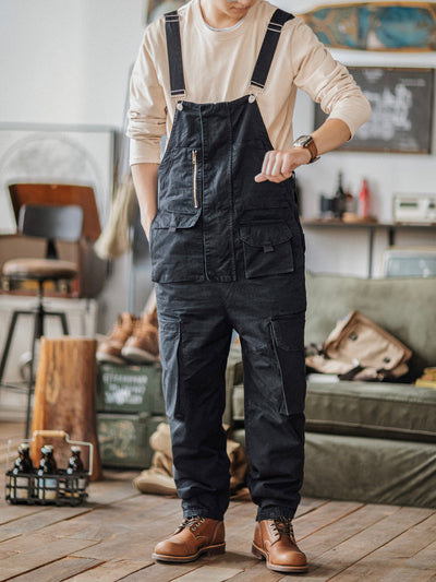 Louis™ | Klassische grüne Latzhose