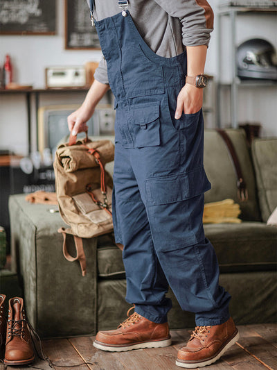 Louis™ | Klassische grüne Latzhose