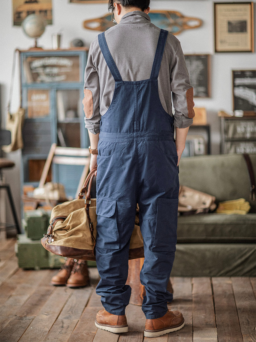 Louis™ | Klassische grüne Latzhose