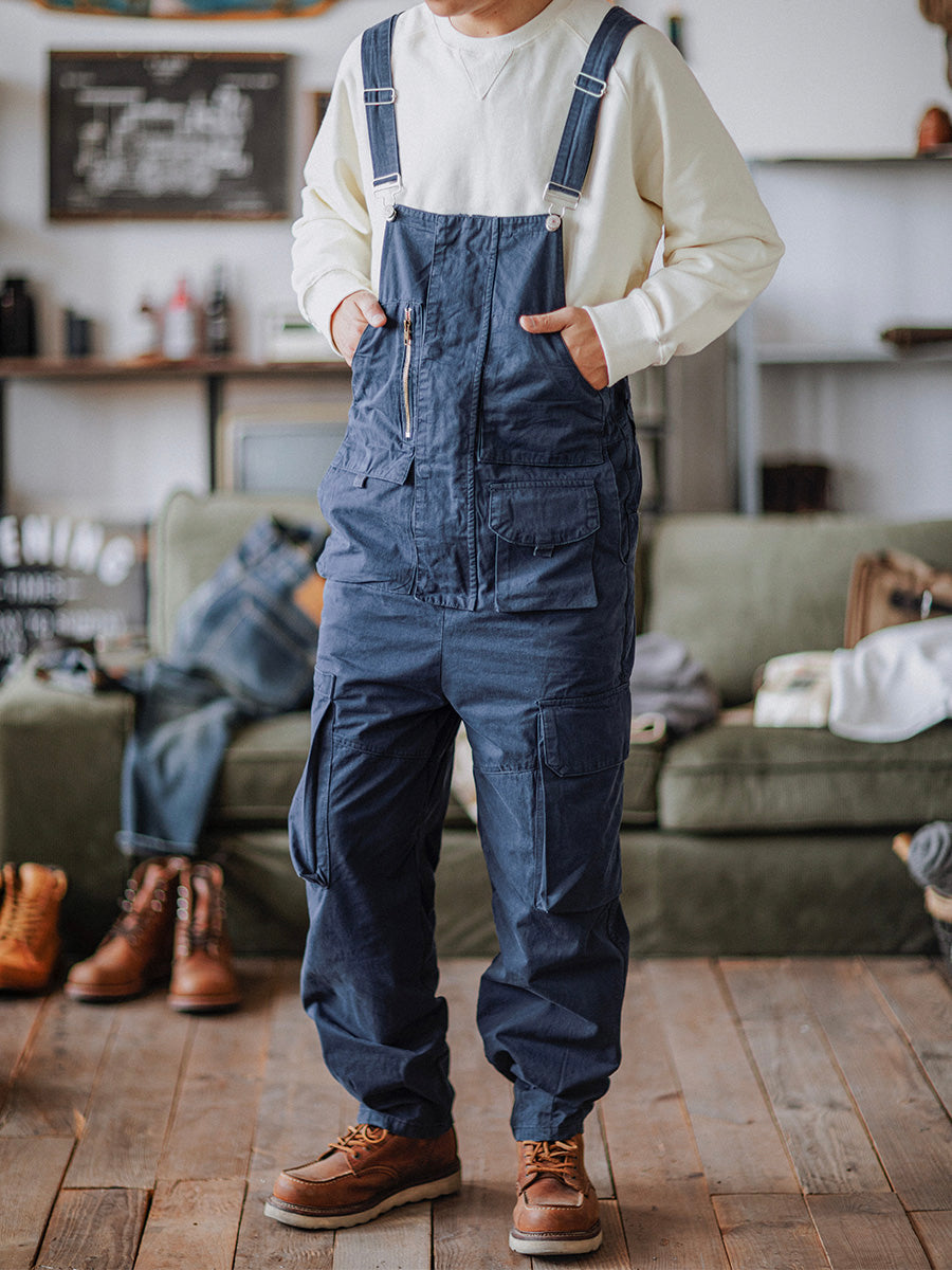 Louis™ | Klassische grüne Latzhose