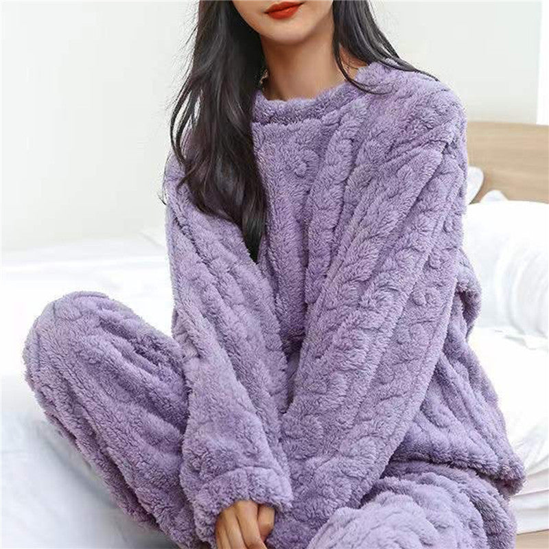 Patricia - Fleece-Pyjama für Frauen