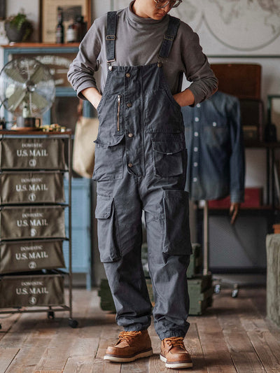 Émile™ | Robuste dunkelblaue Latzhose