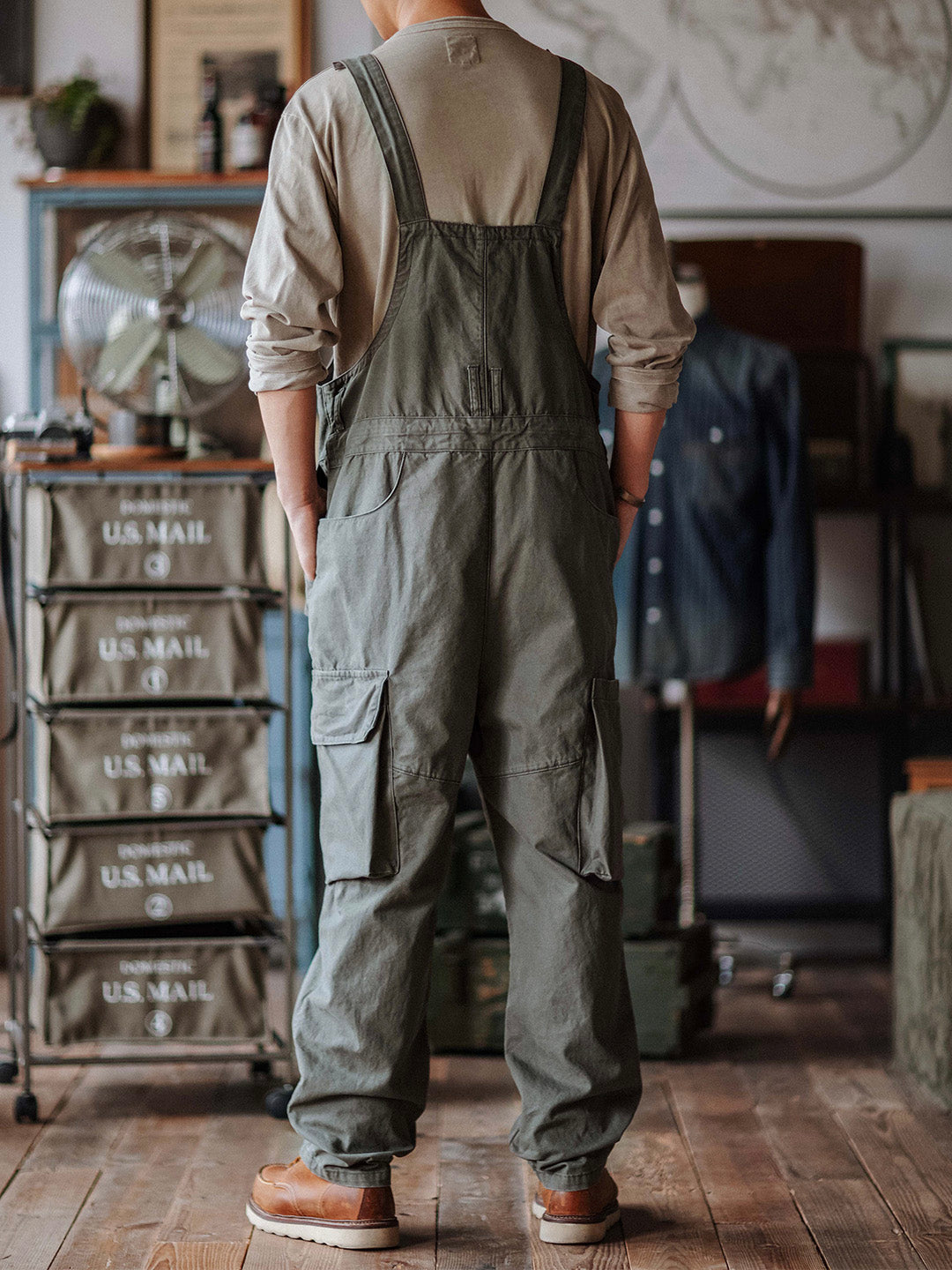Émile™ | Robuste dunkelblaue Latzhose