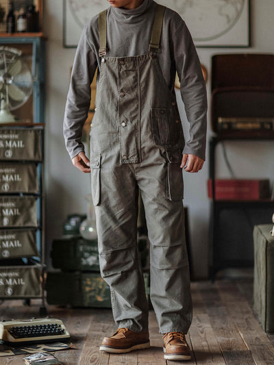 Georges™ | Moderne graue Latzhose