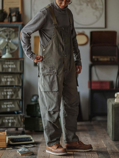 Georges™ | Moderne graue Latzhose