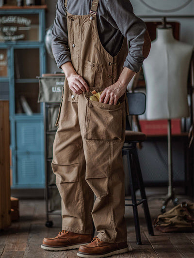 Georges™ | Moderne graue Latzhose