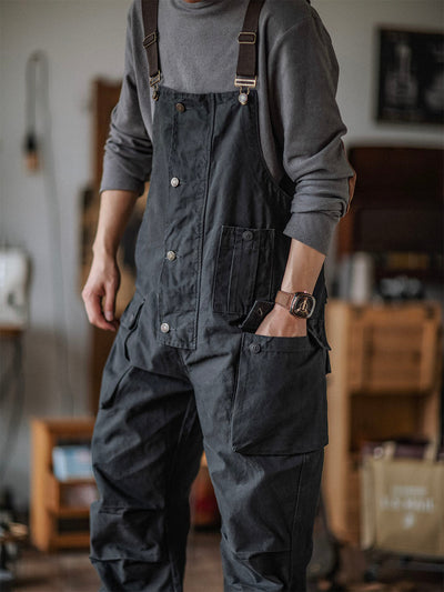 Georges™ | Moderne graue Latzhose