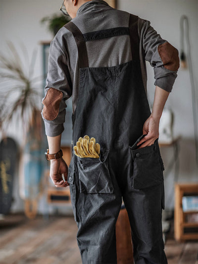 Georges™ | Moderne graue Latzhose