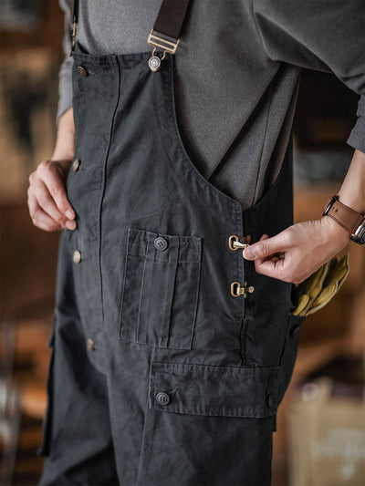 Georges™ | Moderne graue Latzhose