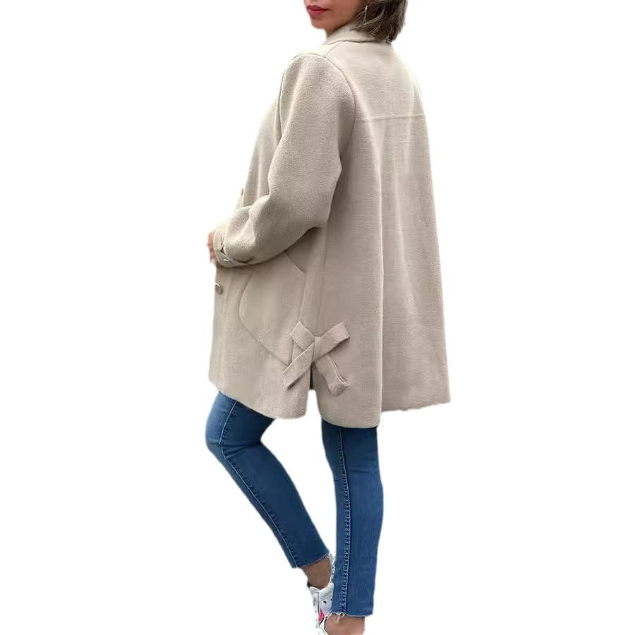 Corinne™ | Klassischer Oversized-Mantel mit Knopfleiste