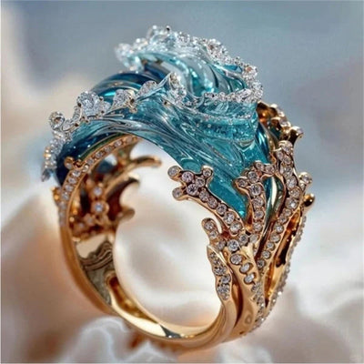 Perle | Ring Ozean Schwur