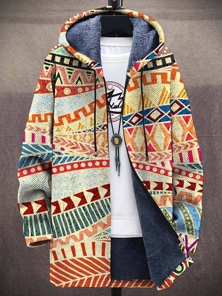 Fabian | Boho-Muster Kapuzenjacke