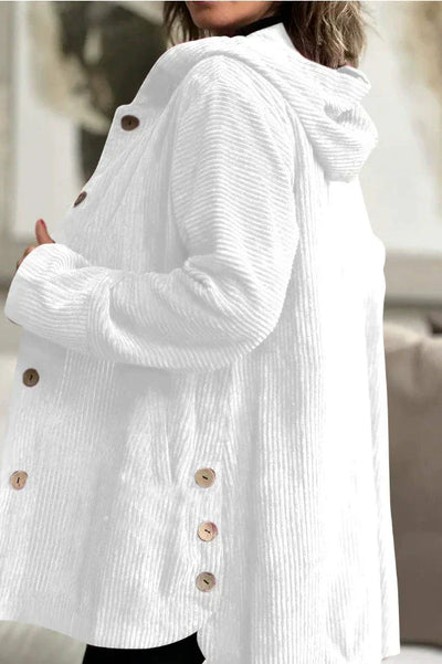 Cordia™ | Gemütliche Cordjacke mit Kapuze