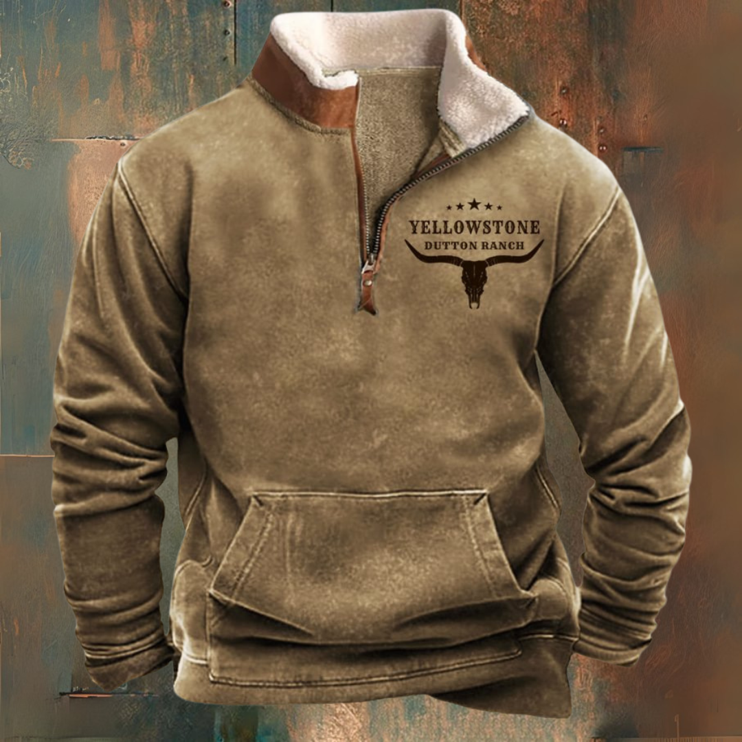 RODEO — Herbst-Winter Jacke mit halbem Reißverschluss