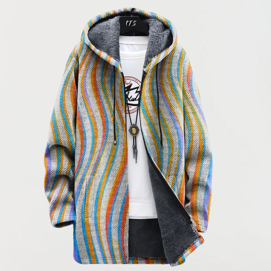 Maya | Wirbelstreifen Hoodie
