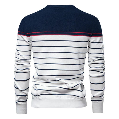 MIRAVO | Herrenpullover mit Streifenmuster