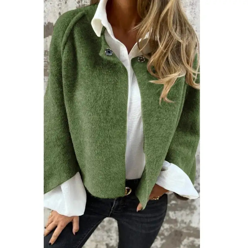 Tess™ | Premium Moderner Wollcardigan