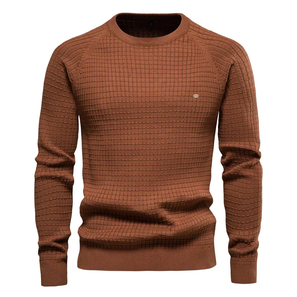 MIRAVO | Herrenpullover mit Rautenmuster